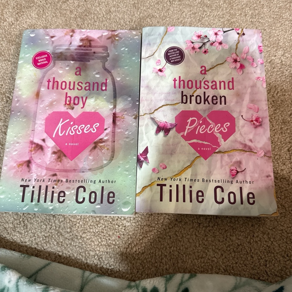 A Thousand Boy Kisses and A Thousand Broken Pieces Books